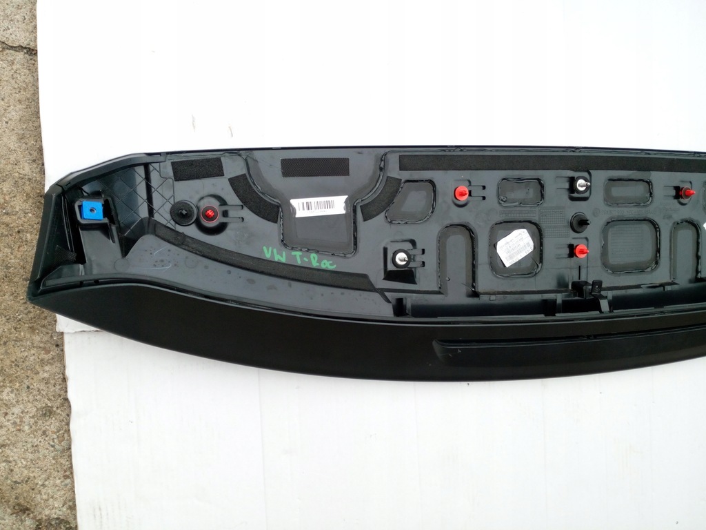 фото №6, Спойлер накладка молдинг крышки vw t-roc '17-21 oryg.