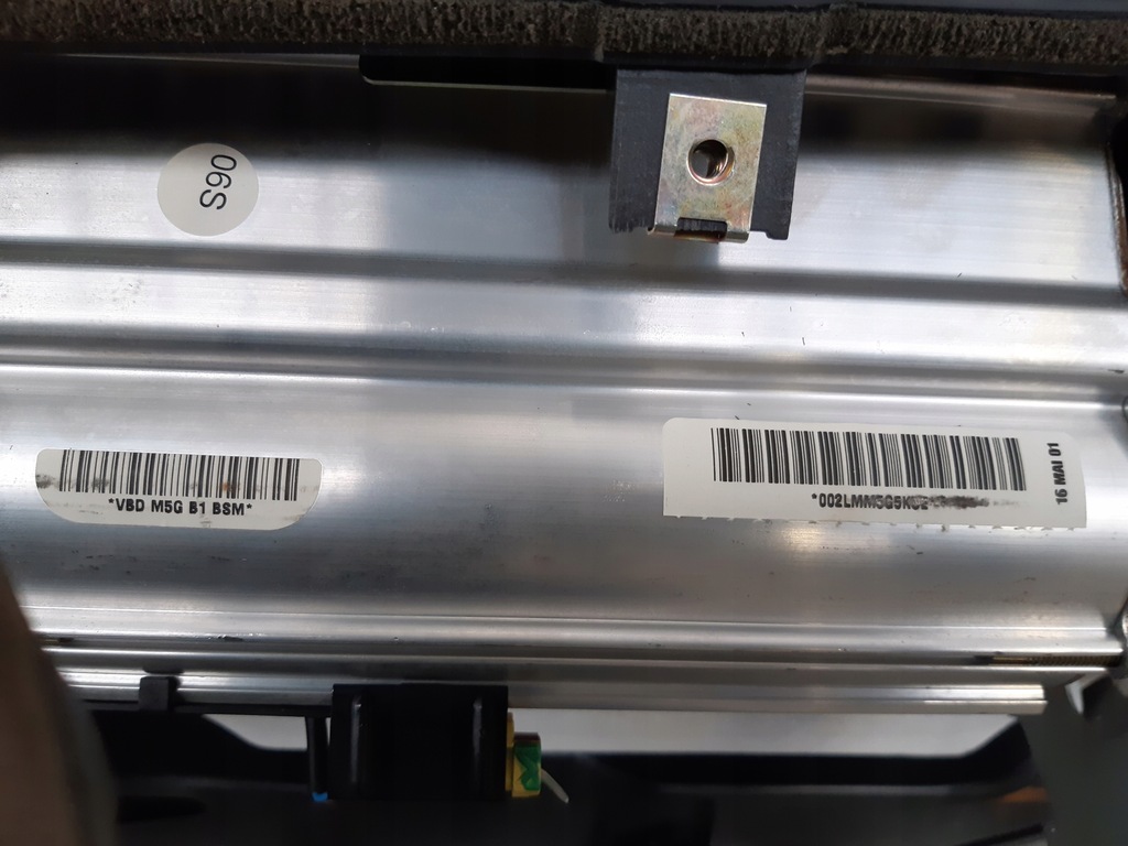 фото №11, Приборная панель консоль подушки безопасности натяжители kpl audi tt 8n