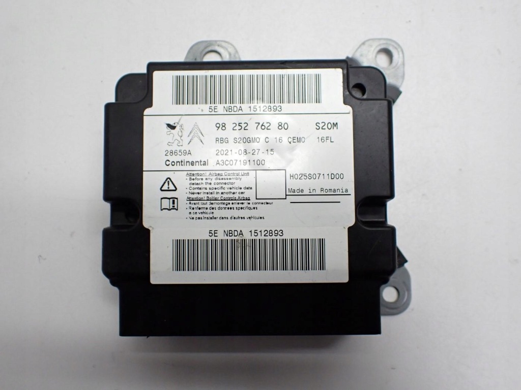 Купити Датчик подушок подушка безпеки 9825276280 opel crossland x 21r