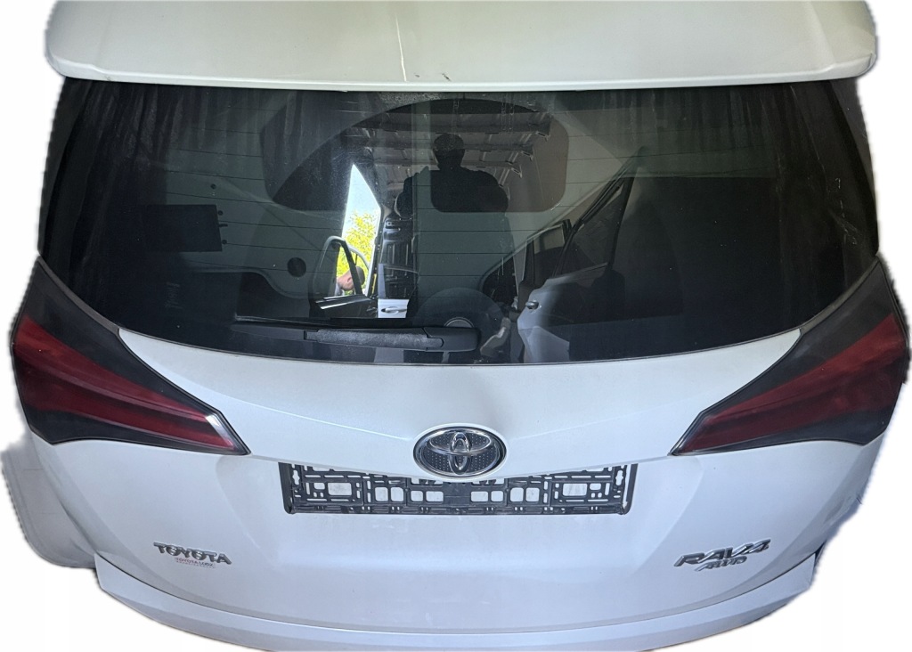 фото №1, Задняя крышка багажника toyota rav4 iv lift 15-18r белый 070