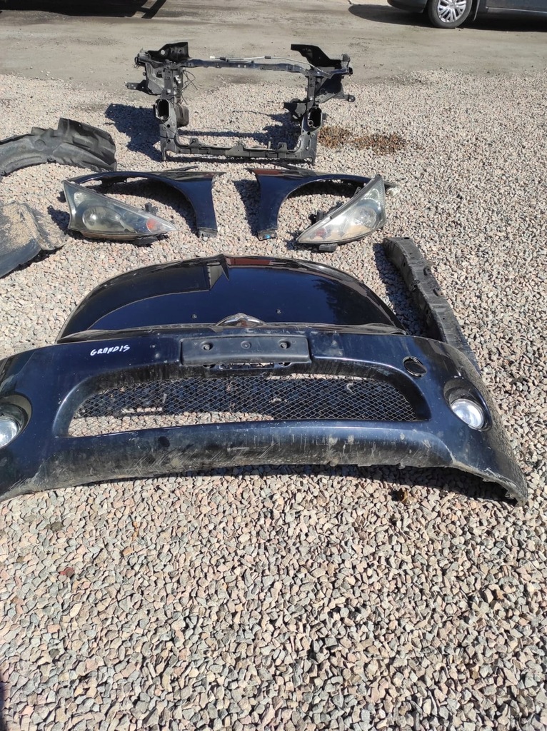 фото №5, Перед mitsubishi grandis капот бампер 2.0did pas