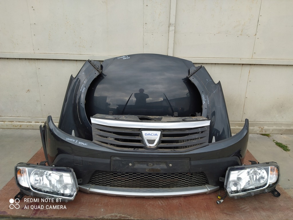 фото №1, Sandero ii stepway перед бампер капот лампи pas