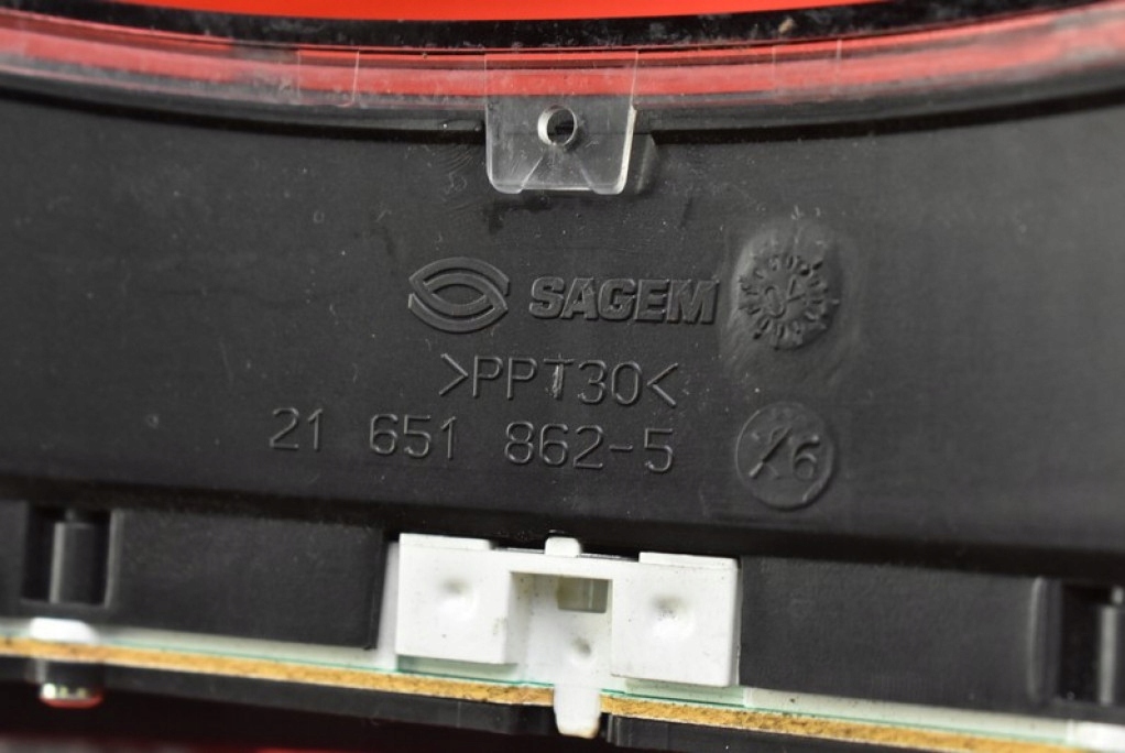 фото №8, Счетчик приборы eu 21651862-5 21651870-3 peugeot 307 sw 2.0 hdi 107 km 01-05