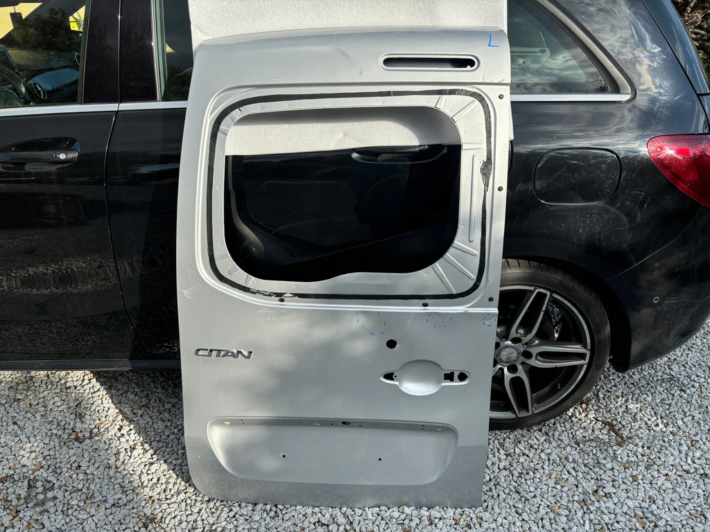 фото №1, Mercedes citan 415 renault kangoo ii двері лівий задня ліва задні кришка багажника