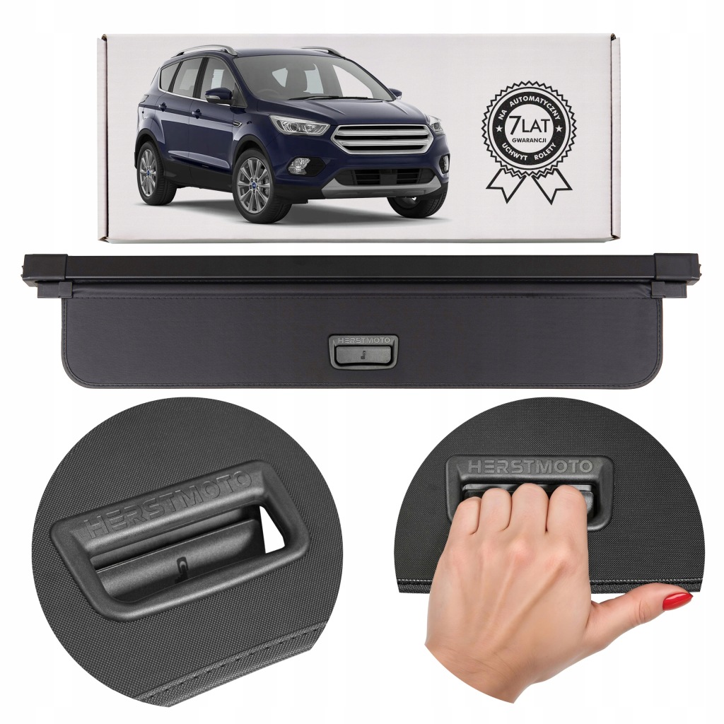 фото №1, Ford kuga mk2 ii 2013-2019 шторка багажника czarna cv44u55066