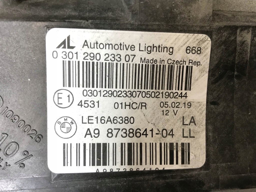 фото №11, Bmw 2 f45 f46 lci lift full led лампа ліва лівий перед 8738641