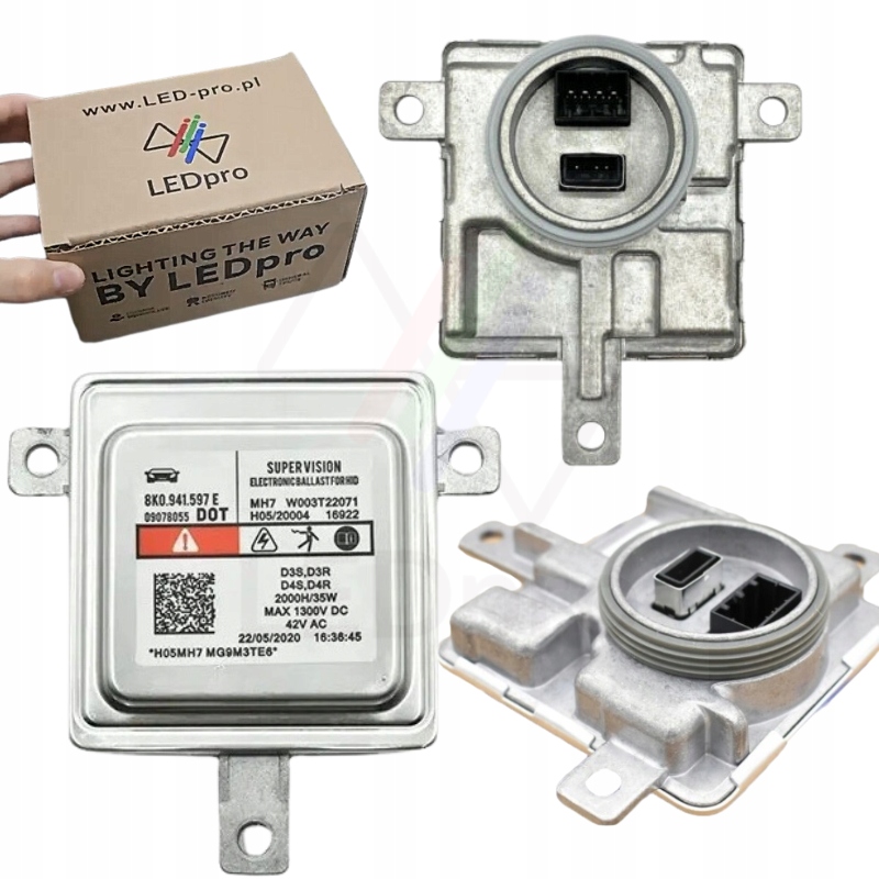 фото №11, Перетворювач ксенон audi vw skoda seat fiat volvo subaru 8k0.941.597 e fydun