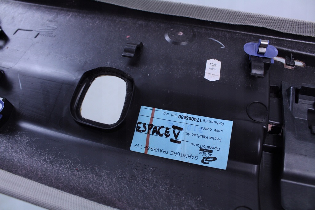 фото №6, Обивка защита потолочный renault espace v 15r.