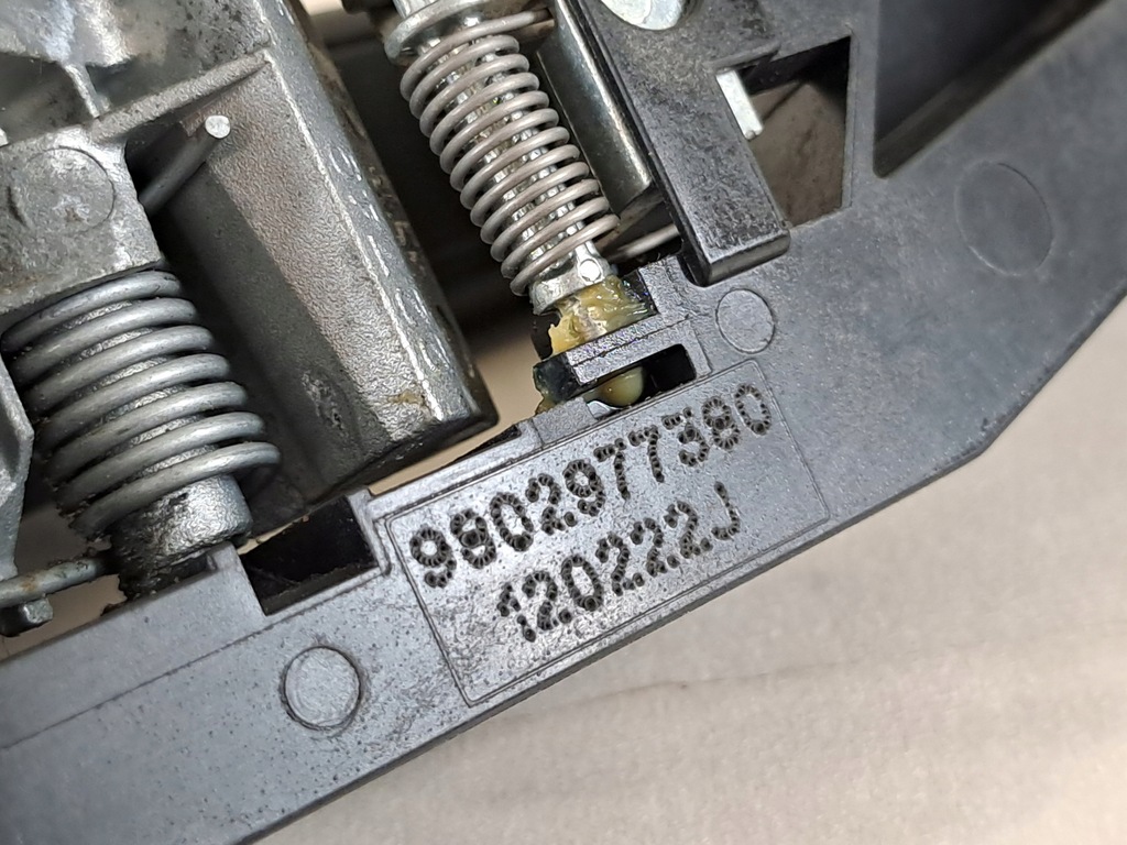 фото №6, Ручка дверь наружная кронштейн левый перед задняя toyota proace city 22r