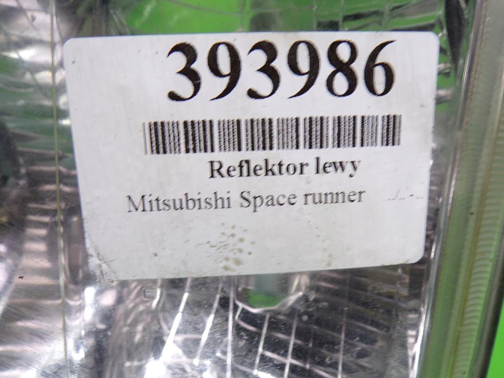 фото №5, Mitsubishi space runner фара левый передний лампа перед