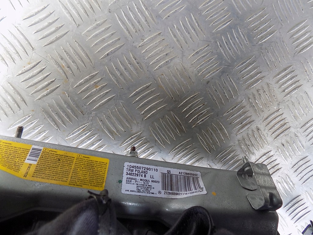 фото №7, Mercedes w212 панель приладів консоль подушка безпеки ремені оригінал