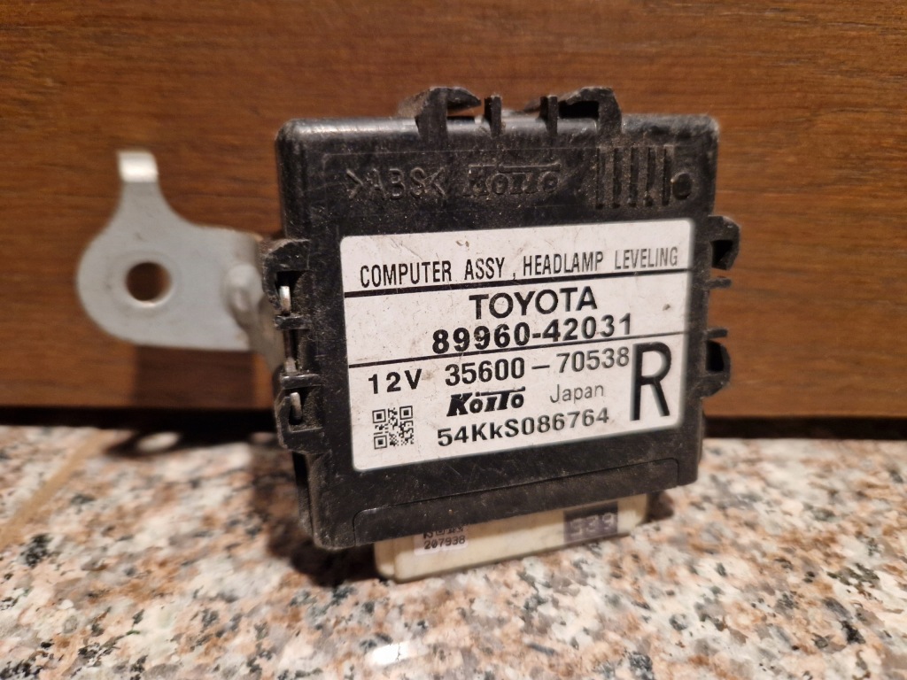 фото №1, Блок управления уровня света toyota rav4 iv