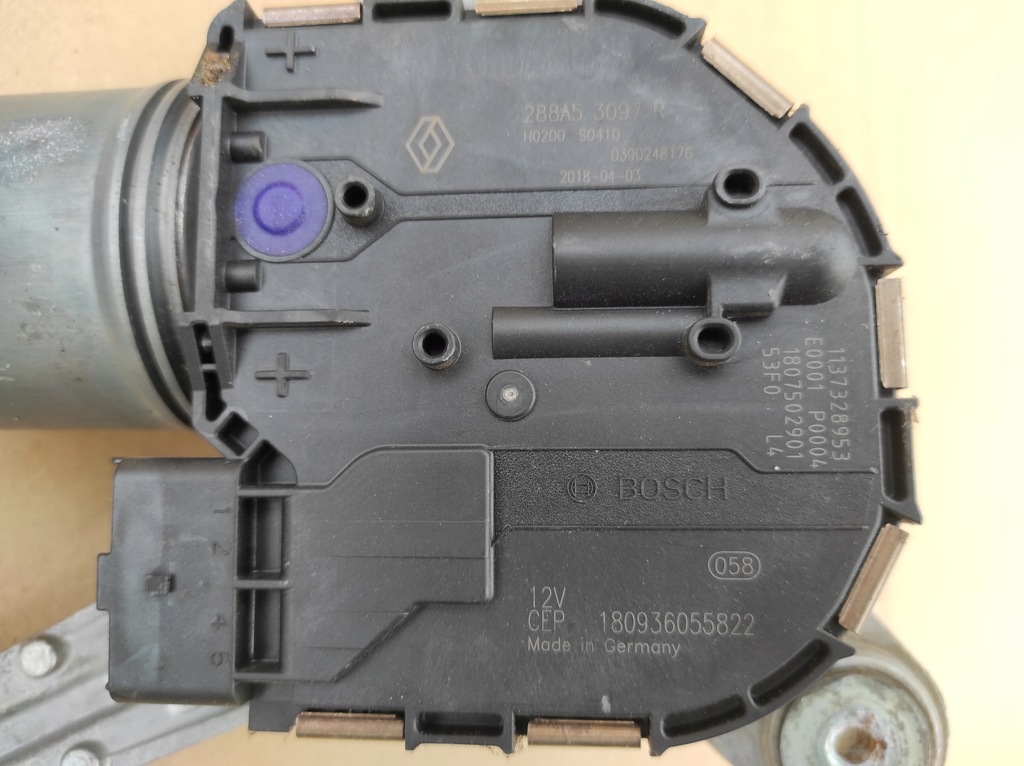 фото №4, Моторчик дворник левый правый перед renault espace v