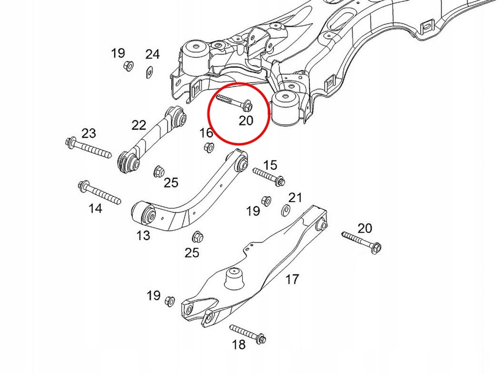 фото №9, Болт важеля задня do opel vectra c, signum/ s