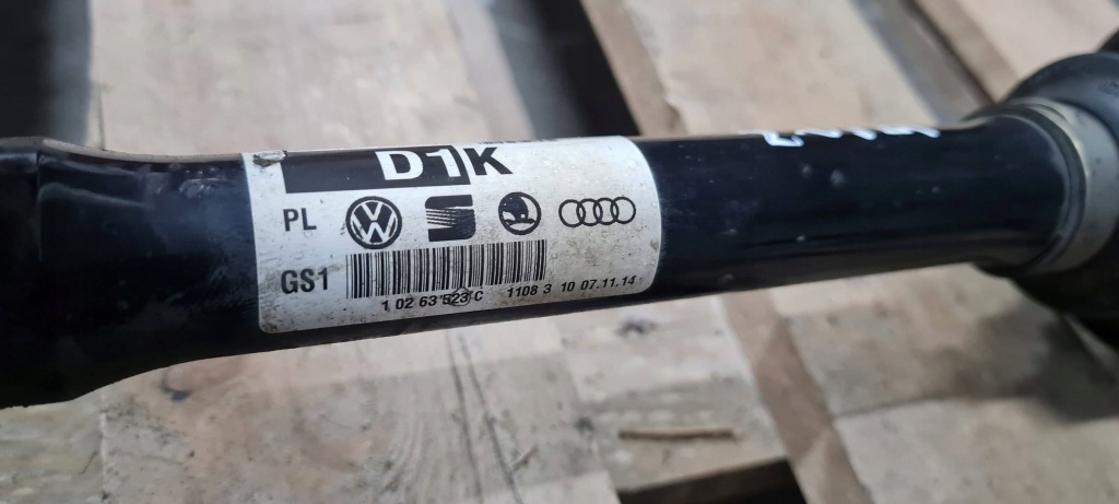 A6 c7 4g рестайлинг  приводной вал półośka левая правая 2.0 tdi 4h0407271k с Разборки
