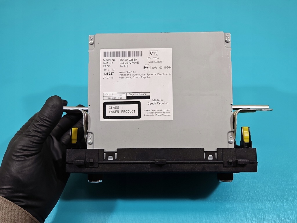 фото №4, Радіо заводський toyota auris ii 86120-02880 радіопрогравач