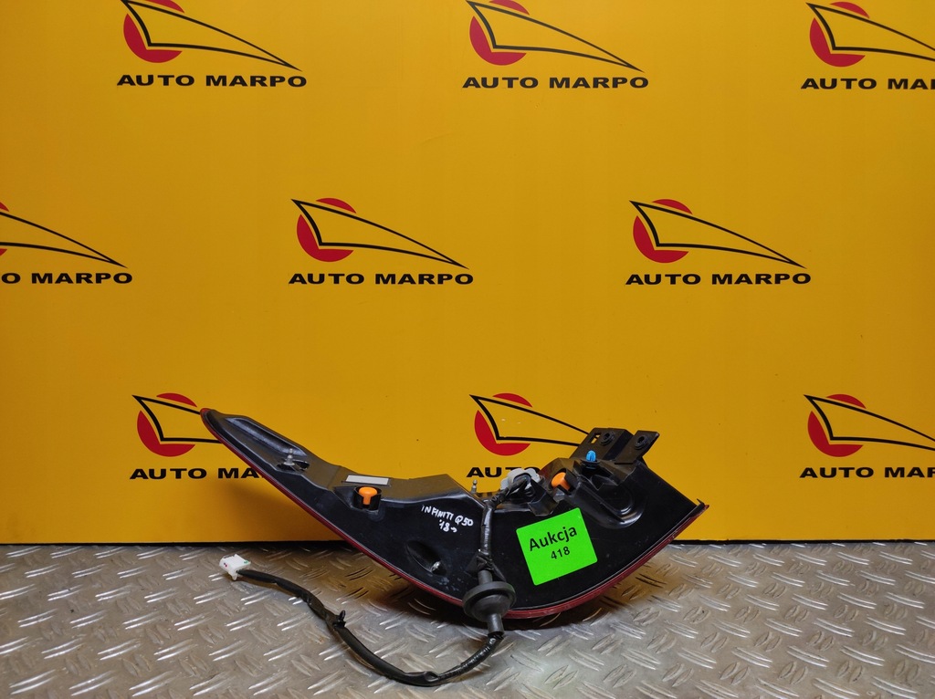 фото №8, Infiniti q50 2018- лампа задняя задняя led правая usa