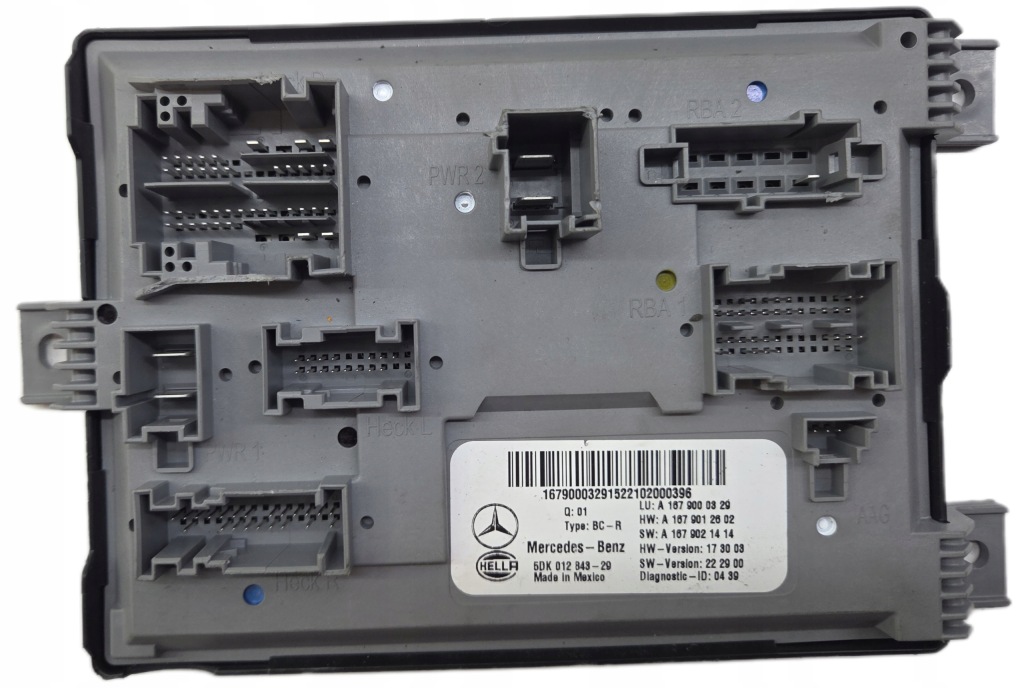 фото №1, Mercedes модуль блок керування комфорту a1679000329