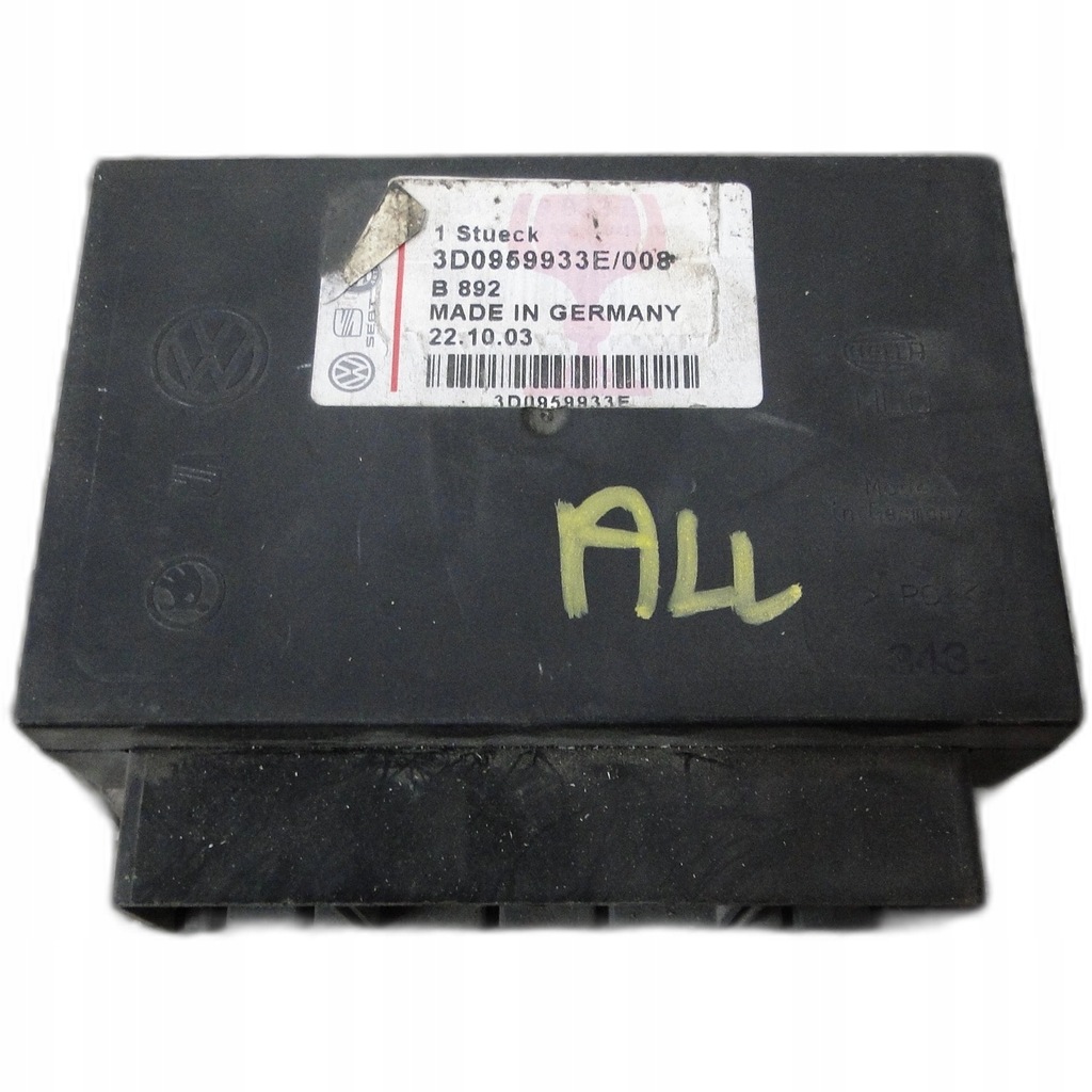 фото №1, 2004 volkswagen phaeton модуль комфорту 3d0959933e