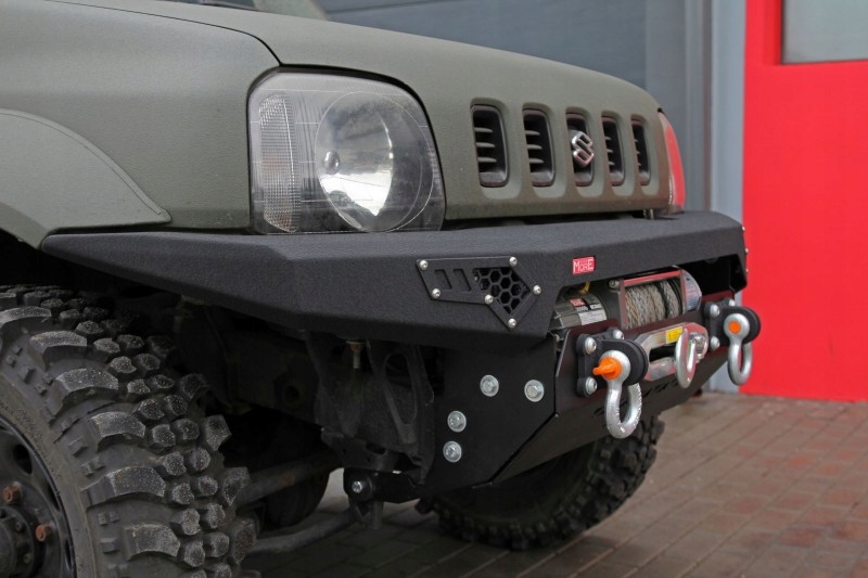 фото №8, Бампер передний стальной suzuki jimny more 4x4