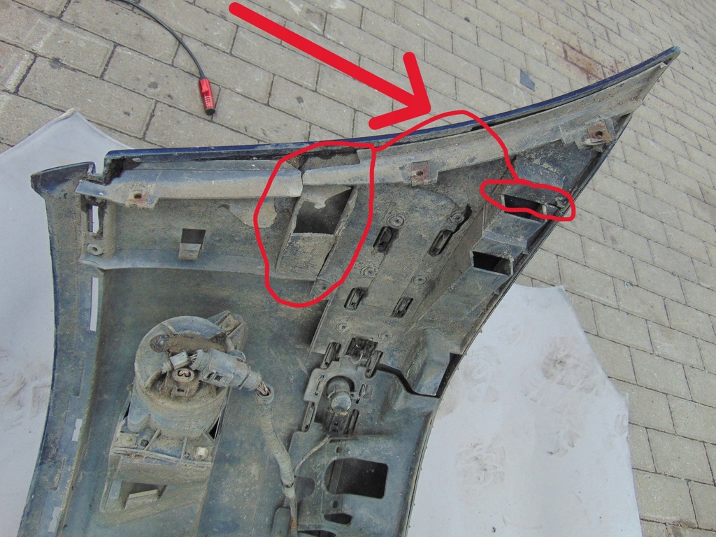 фото №14, Бампер перед передний решётка радиатора pdc ford galaxy i mk1 lift europa