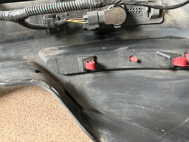 Накладка бампера citroen c5 9681048877 Цена