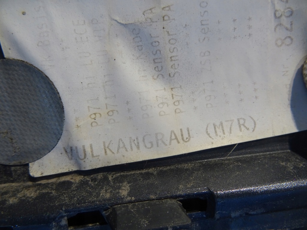 фото №15, Porsche panamera ii 971 2017r - бампер задній