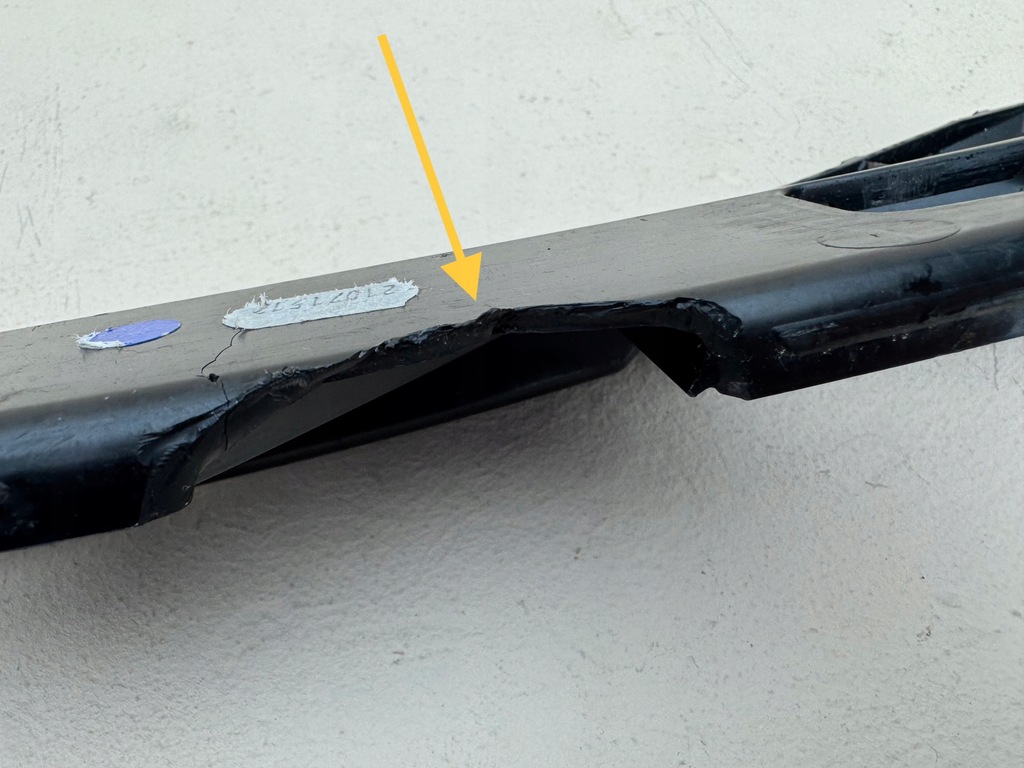 фото №11, Ford s-max mk2 ii 2 направляющая кронштейн бампера лампы правый задняя 77211-64r0