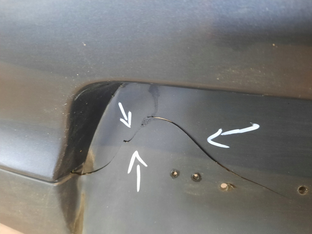 Renault megane 3 10-16 бампер задний задний 850220009 с Разборки