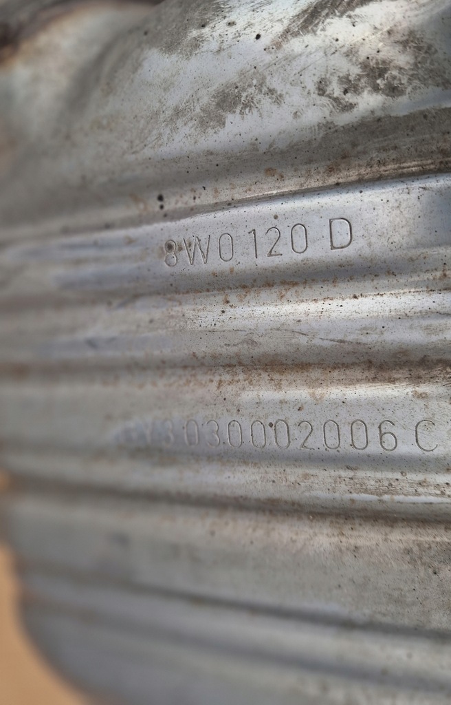 фото №7, Гаситель выхлоп 8w0253611r 8w0253411al audi a4 b8 audi a5 8w ideał kpl