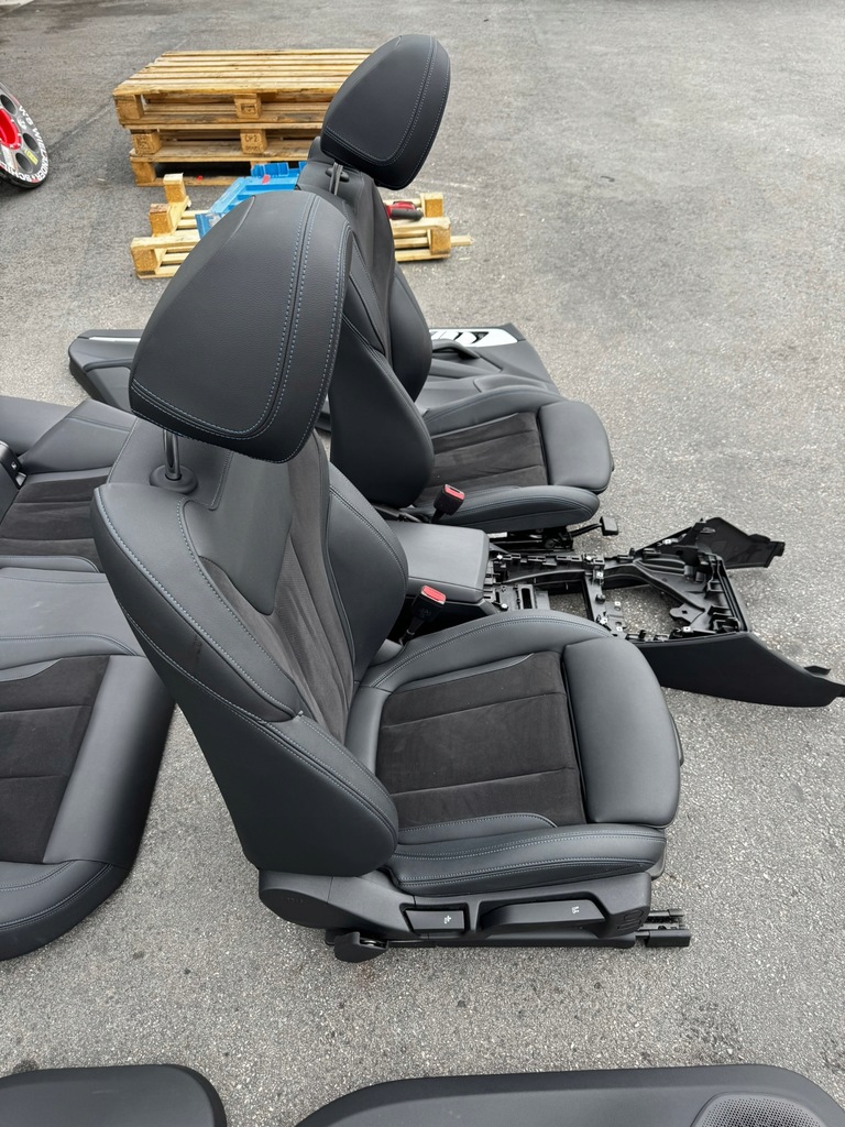 фото №9, Bmw g26 i4 sedan сидіння салон mpakiet повний сидіння оббивка