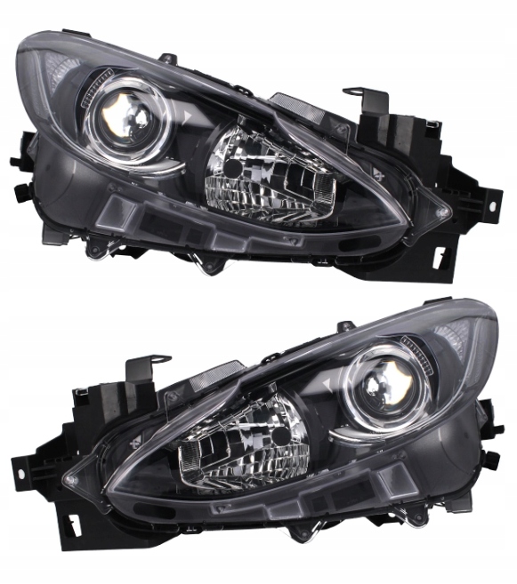 фото №1, Фары лампы mazda 3 bm bn 13-16 tyc комплект + двигатели