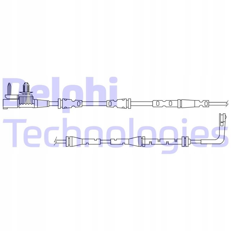 фото №3, Датчик зносу гальмівних колодок delphi lz0318