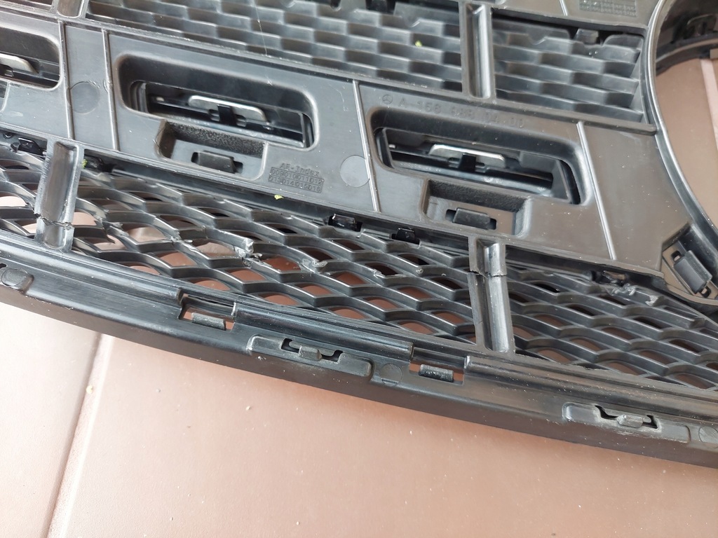 фото №14, Решітка радіатора - решітка радіатора - mercedes gla w156 - lift - amg