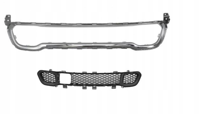 Купити Jeep cherokee kl 14- рамка хром +решітка бампера