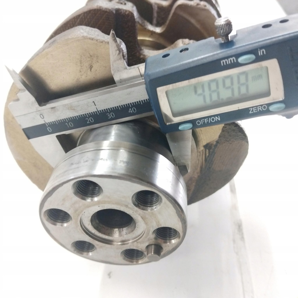 фото №9, Chevrolet spark m300 1.2 16v 82km b12d1 lmu wał коленчатый