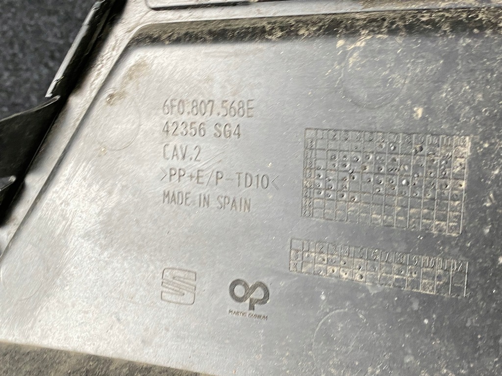 фото №6, Seat ibiza 6f спойлер накладка бампера задня