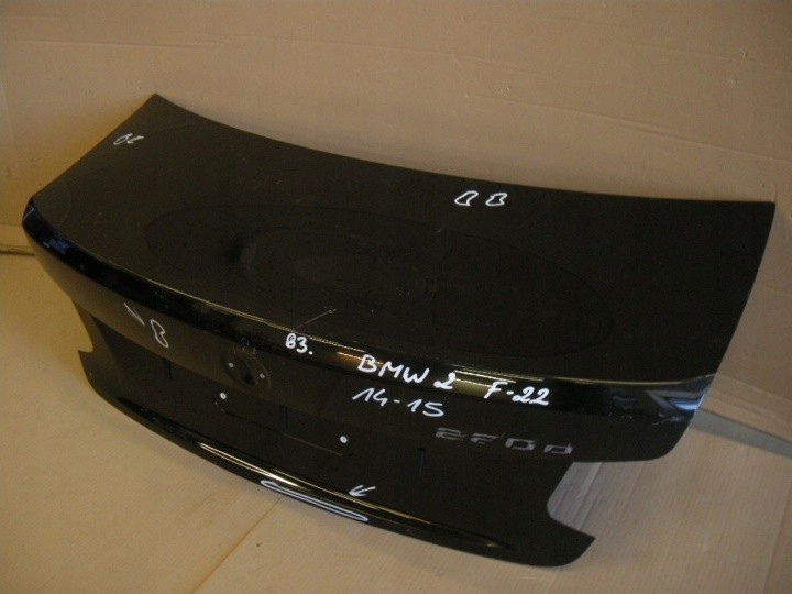 фото №3, Bmw 2 f22 крышка багажника задняя