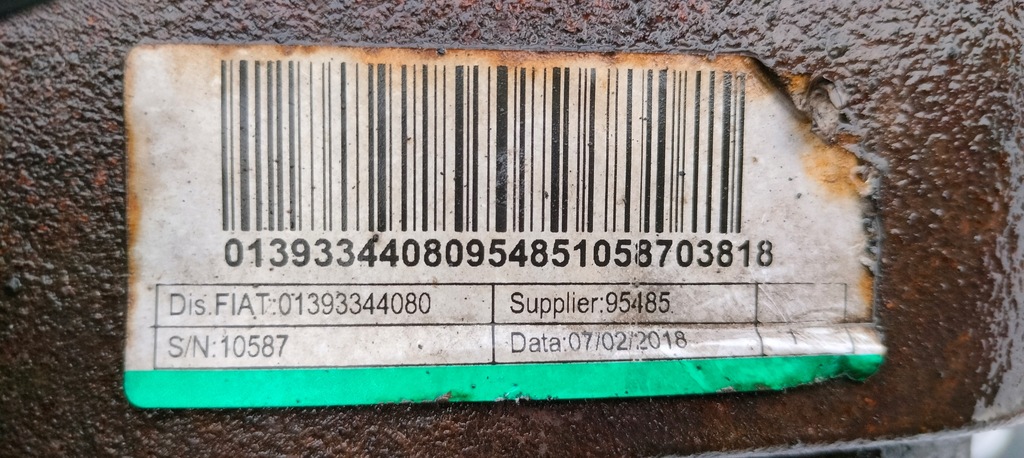 фото №9, Поворотный кулак левая boxer ducato iii 01393344080