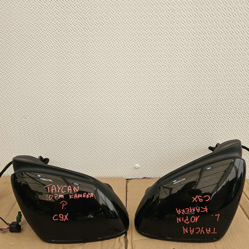 фото №5, Porsche taycan 9j1 зеркало наружное левая правое 10 pin камера c9x eu
