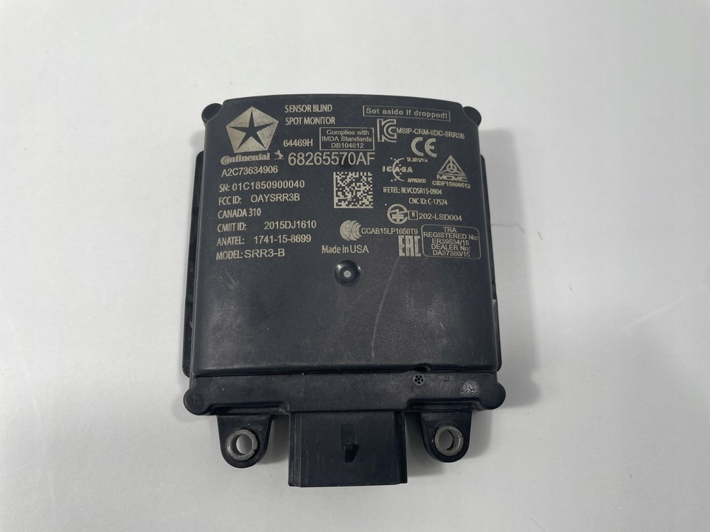 фото №1, Jeep grand cherokee wk2 68265570af радар датчик мертвого pola