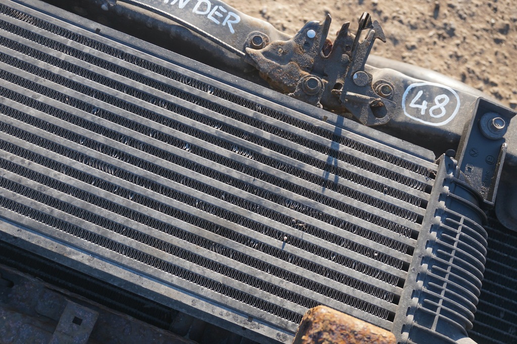 фото №8, Nissan pathfinder navara d40 pas передний радиатор 2,5dci 14461-eb360 ксенон