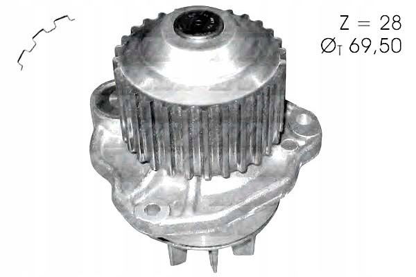 фото №1, Dolz c135 насос wody, охлаждение двигателя