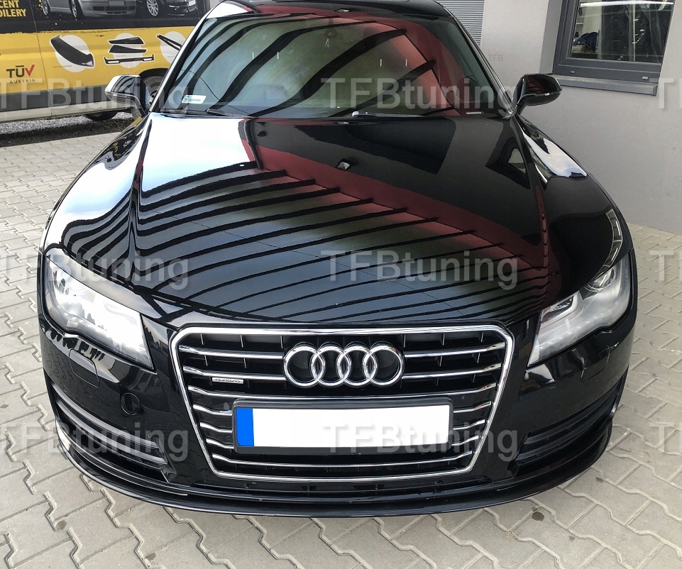 фото №7, Спойлер накладка бампера перед audi a7 4g 2010-2014 tfb тюнінг
