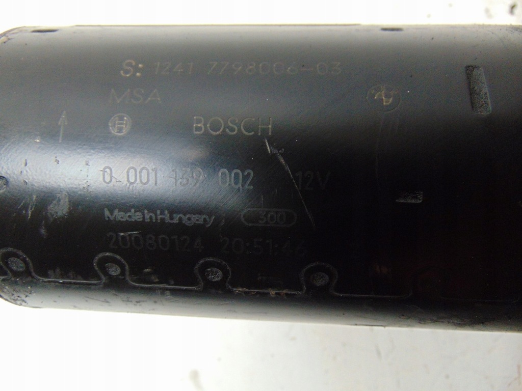 фото №8, Стартер bmw e90 e91 2.0 d 7798006