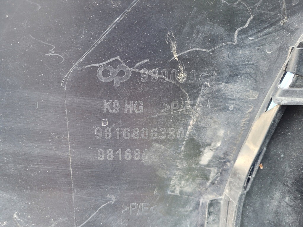 фото №12, Opel-części | combo e бампер задня задній bok правий life 9816766580 | 860