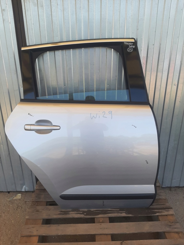 фото №1, Дверь правое задняя peugeot 3008 i lata 2009-2012 цвет ezrc