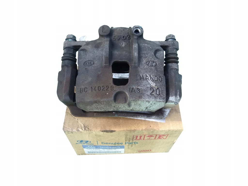 фото №1, Суппорт тормоза перед левый hyundai i10 ii 2013-