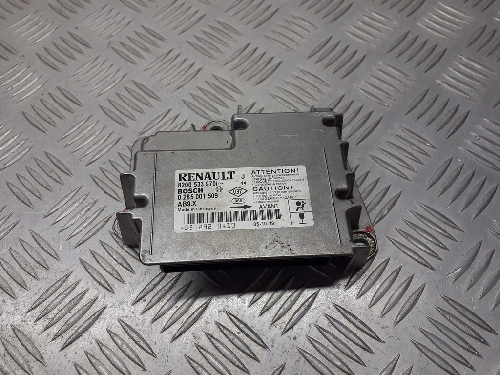 фото №1, Блок управления бортовой компьютер двигателя renault modus 1.2 8200414422