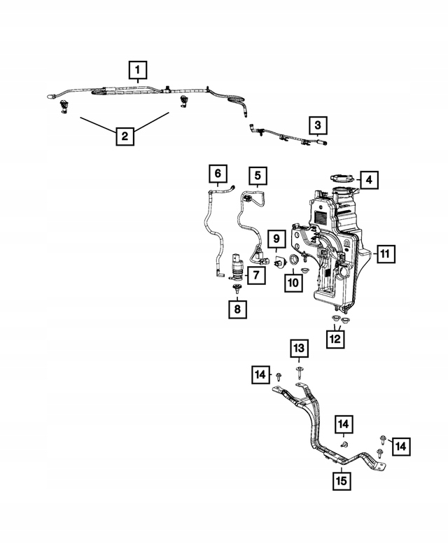фото №3, Помпа розпилювача wrangler jl gladiator ram 1500